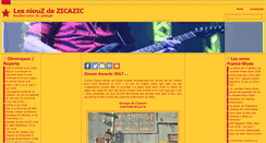 Desktop Screenshot of evol.zicazic.com