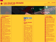 Tablet Screenshot of evol.zicazic.com